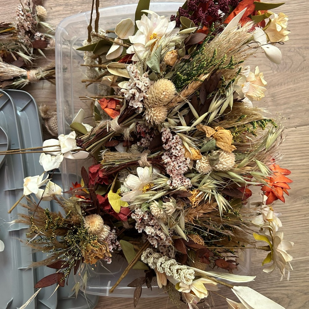 Autumn Harvest Dried Assorted Florals